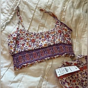 Two piece floral set